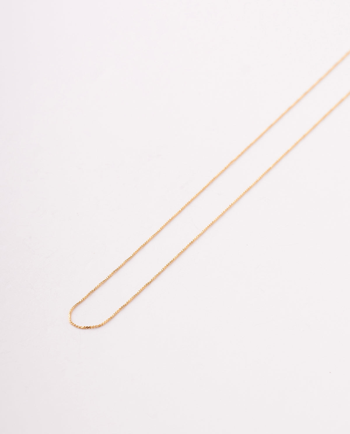 Cadena Tejido Semi Lazo - 45cm x 0.6mm