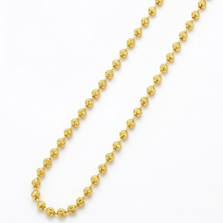 Cadena Militar Diamantada - 60cm + 5cm x 4mm