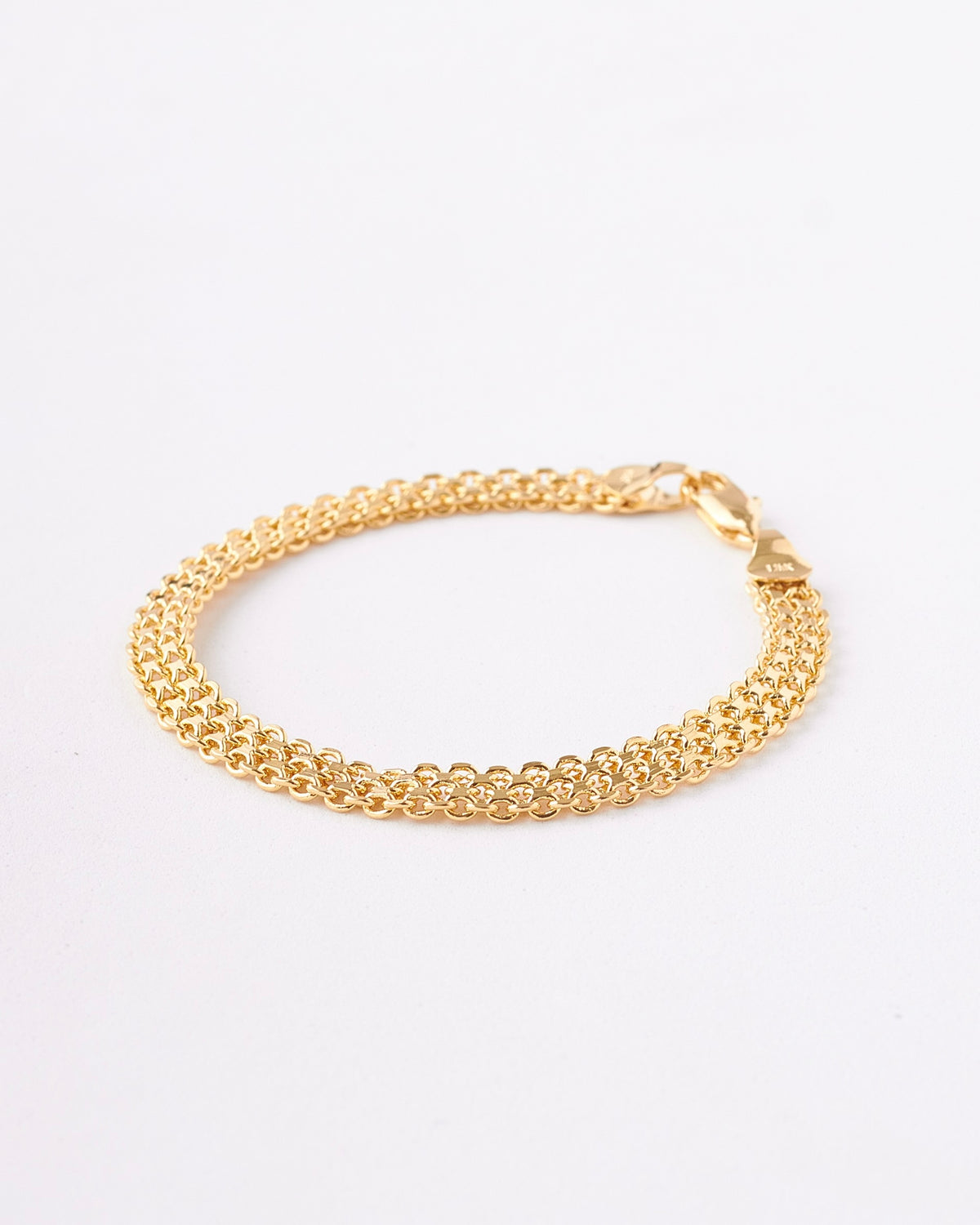 Pulsera China Doble Carril - 18cm x 6mm