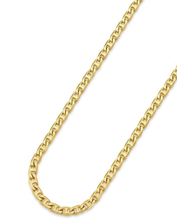 Cadena Tejido Escalera Plana - 50cm x 3mm