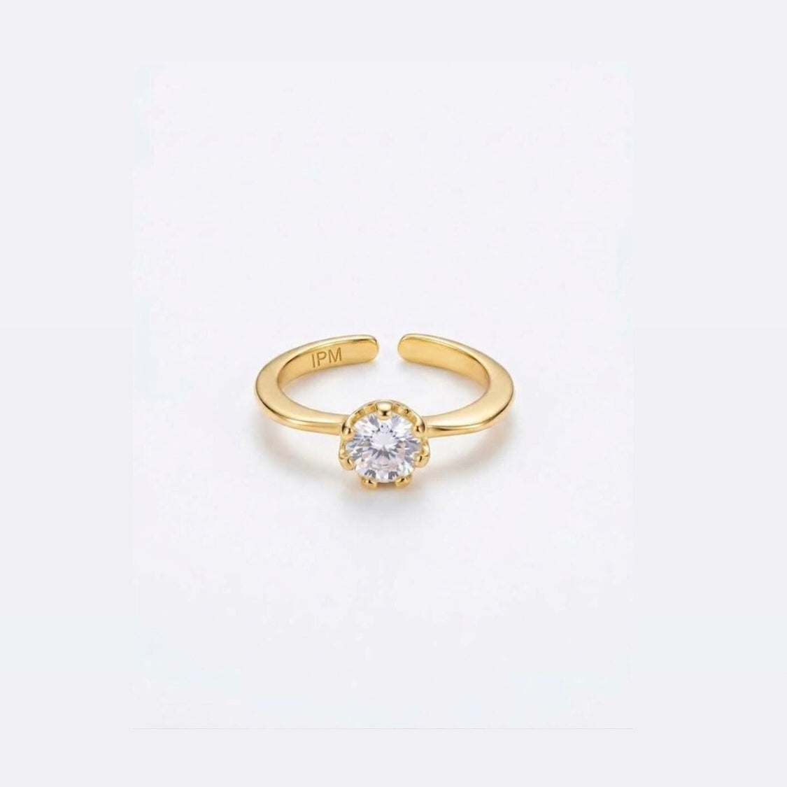 Anillo Circon Cristal Graduable