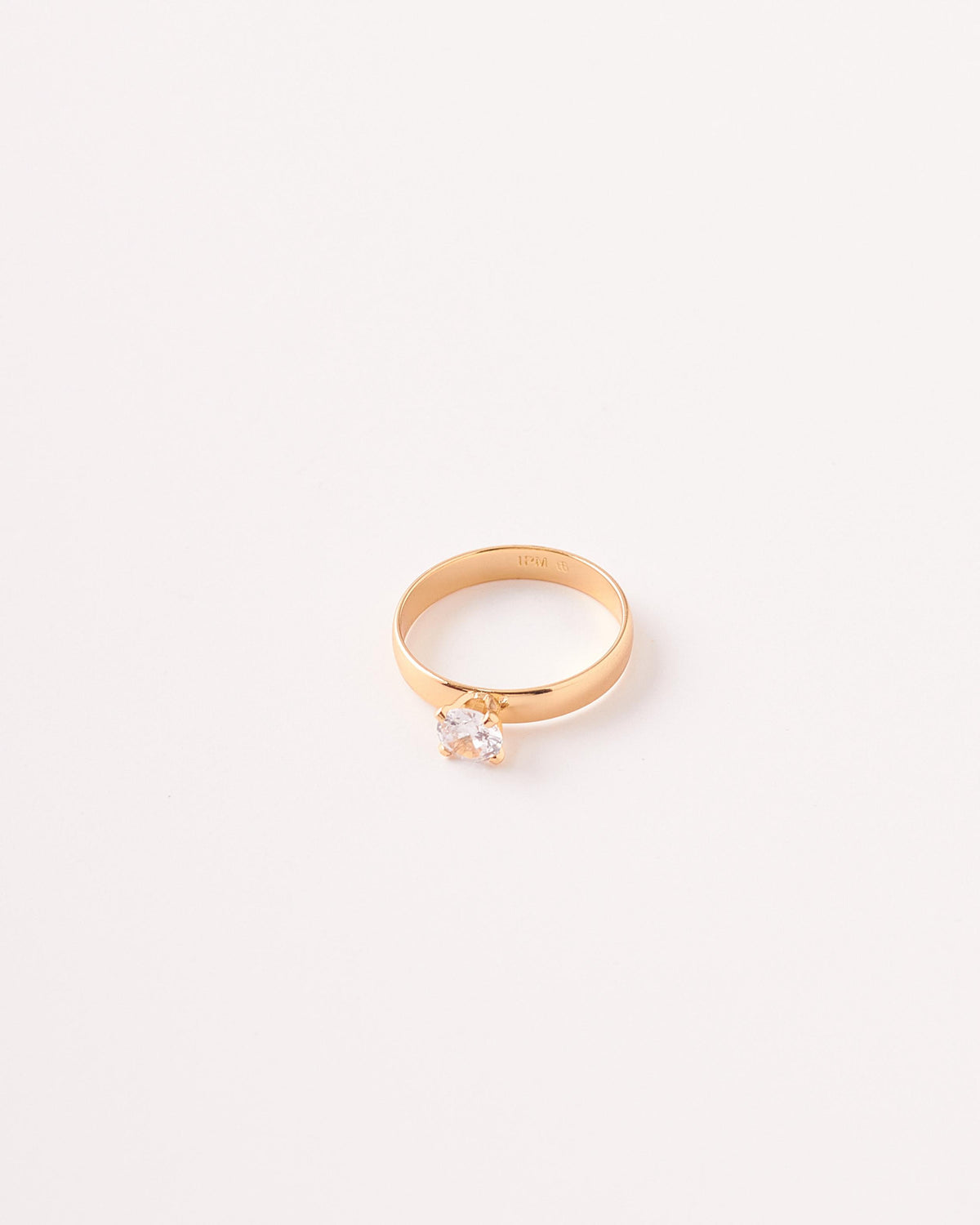 Anillo en solitario Piedra Circon