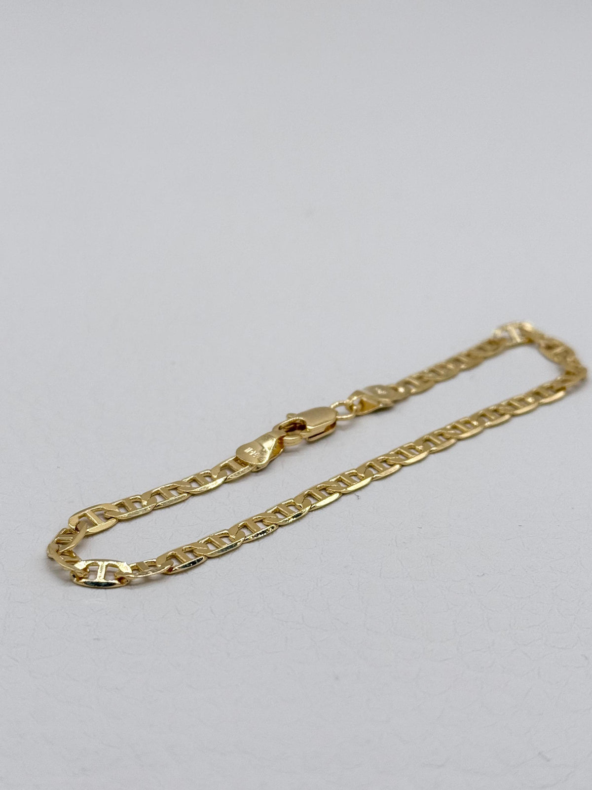 Pulsera tejido escalera plana - 18cm x 4mm