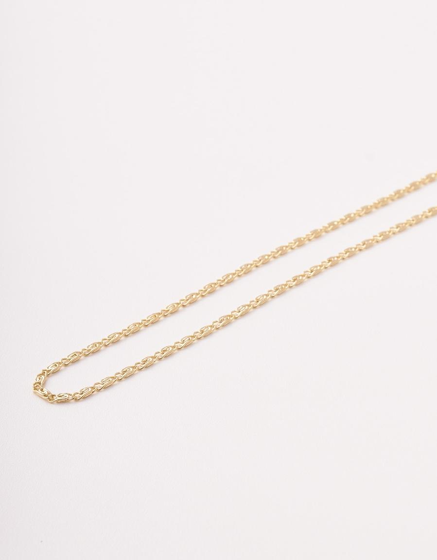 CADENA TEJIDO CARACOL - 60CM, 2.2MM