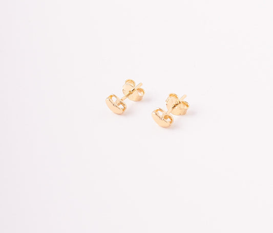 Topos Corazón Liso - 6mm