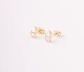 Topos Figura Llama Circones Cristal - 7mm x 8mm