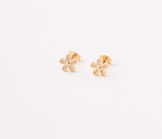Topos Flor Con Circones - 8mm