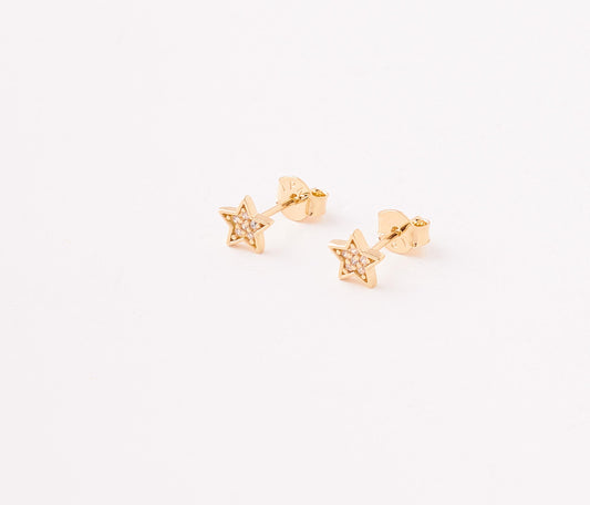 Topos Estrella Con Circones - 6mm