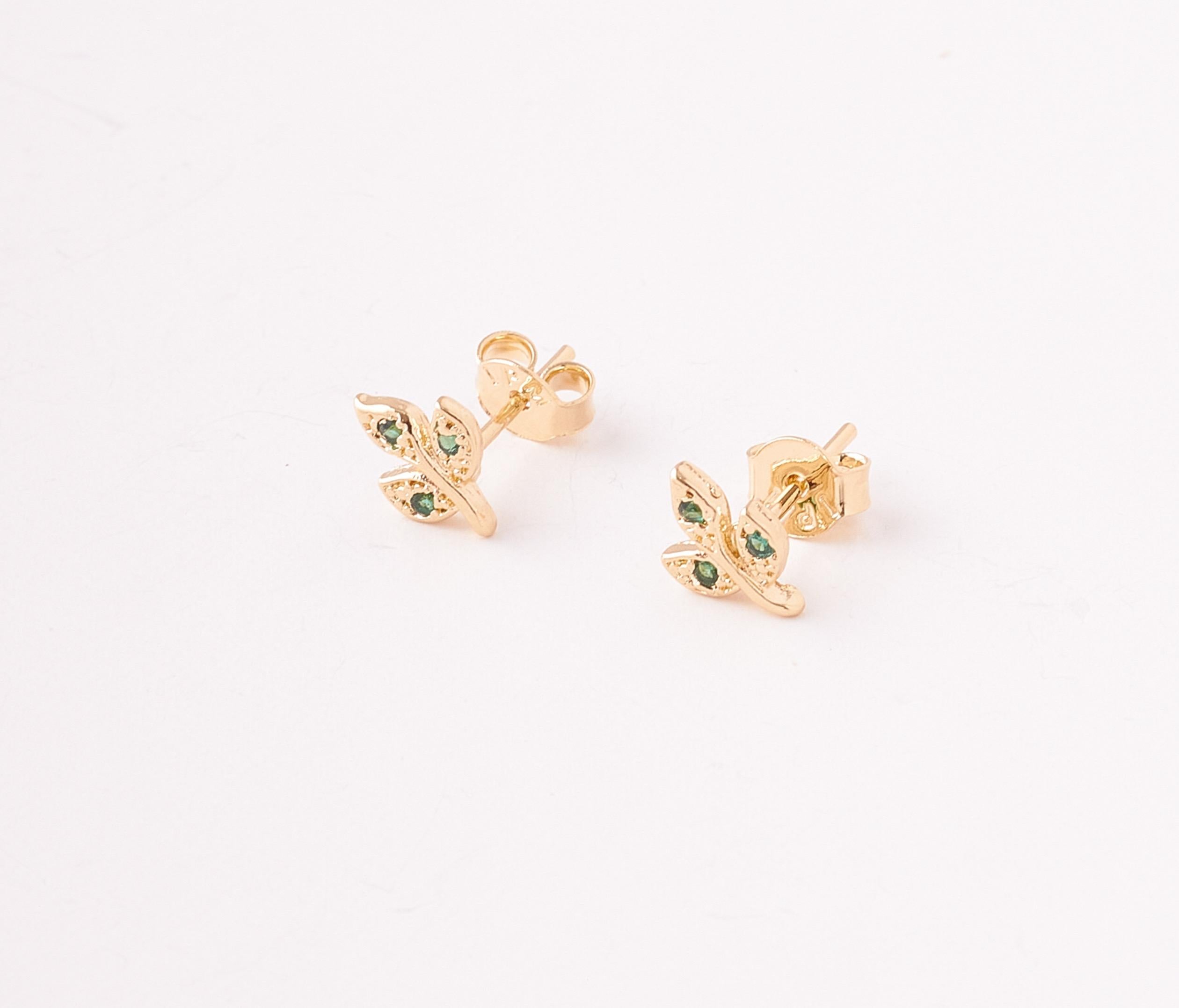 Topos Figura Hoja Con Circones - 7mm x 9mm