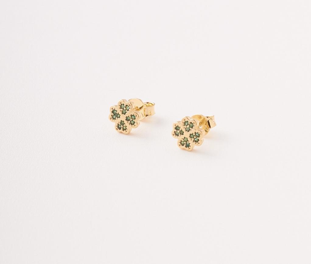Topos Figura Trébol Con Circones  - 7mm