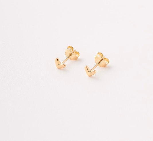 Topos Corazón Liso - 5mm x 4mm