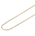 Cadena tejido Singapur - 45cm x 0.5mm