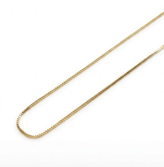 Cadena Tejido Veneciana - 45cm, 0.8mm