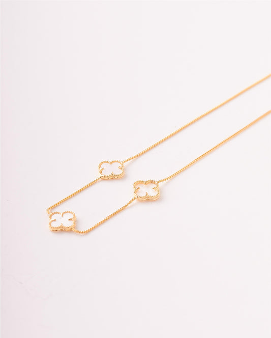 SET VAN CLEEF   47CM  BLANCO