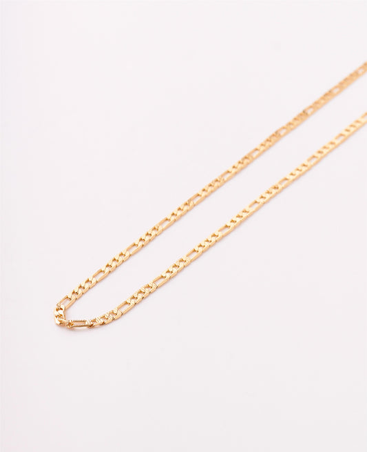 CADENA 3X1 PLANA DIAMANTADA - 60CM