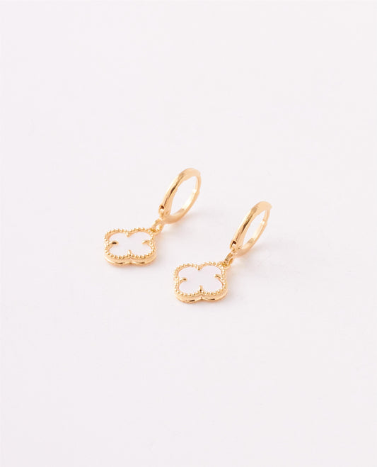 ARETES VNA CLEEF - BLANCO PERLA