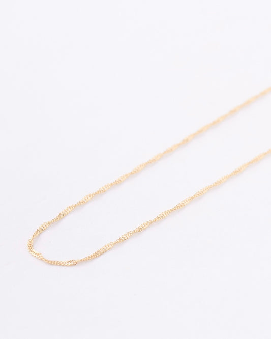 Cadena tejido Singapur - 45cm x 0.5mm