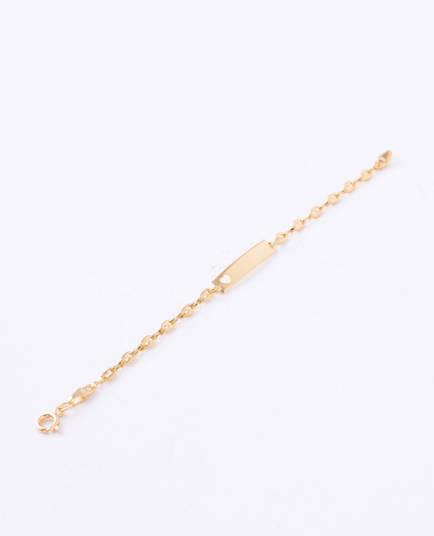 PULSERA TEJIDO GUCCI PLACA - 14CM