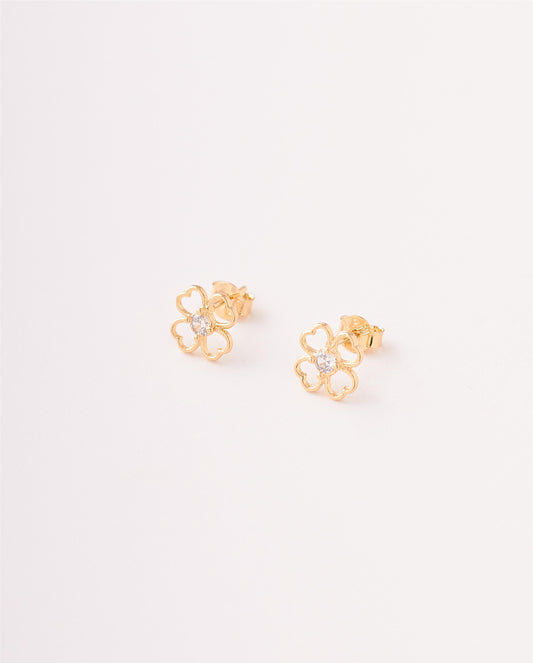 TOPO  TREBOL CORAZON  10MM