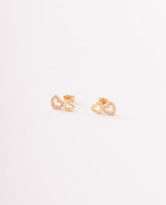 TOPO DOBLE CORAZON   12MM