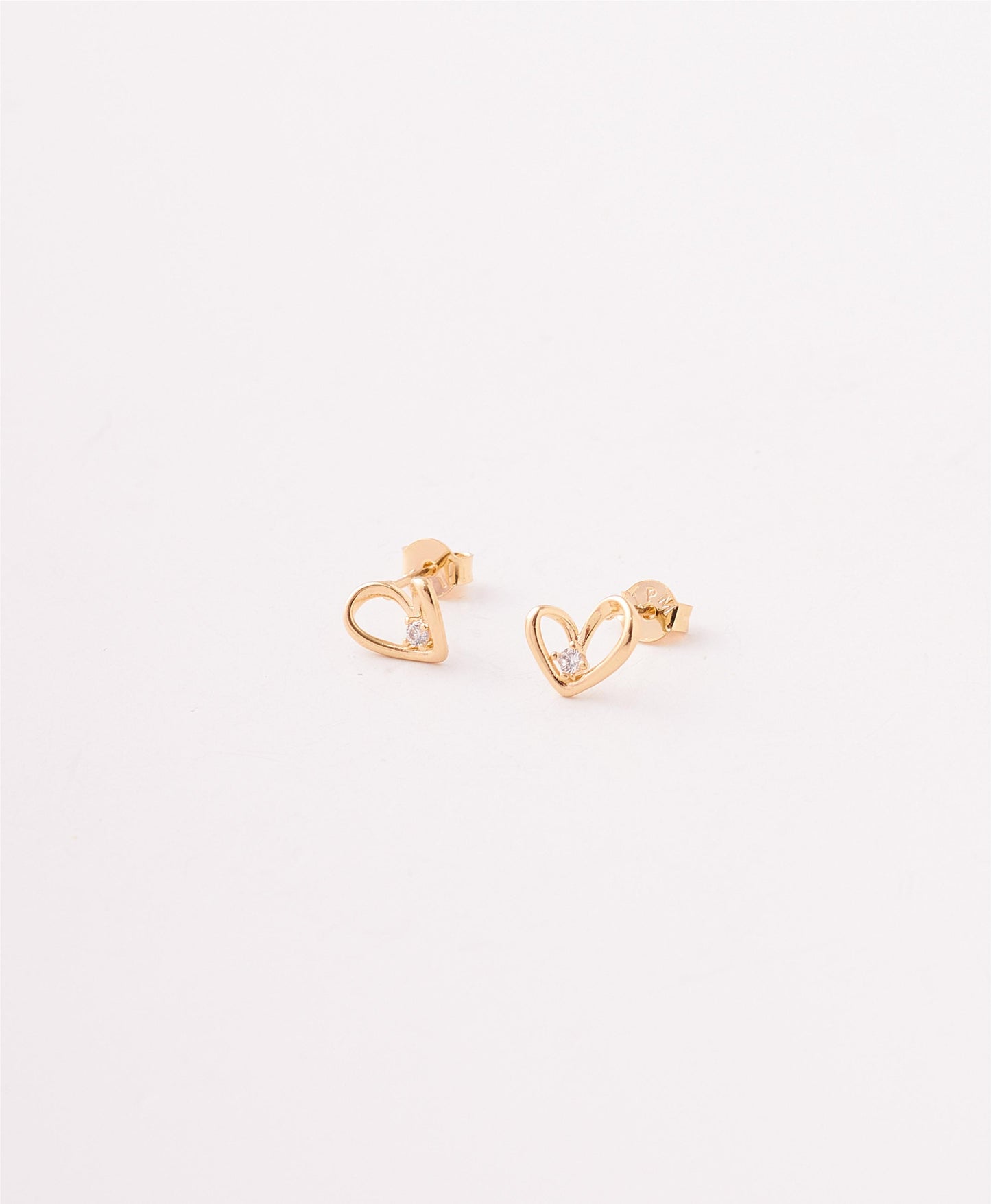 TOPO CORAZON  CIRCON 9MM