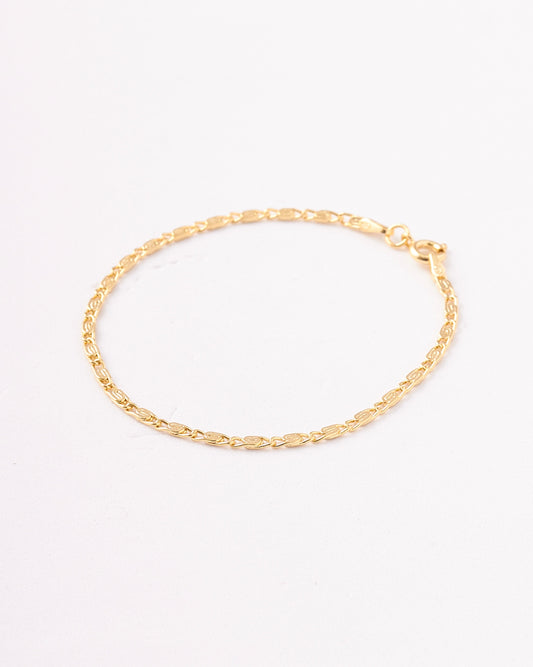 Pulsera Tejido Caracol - 18cm x 2.2mm