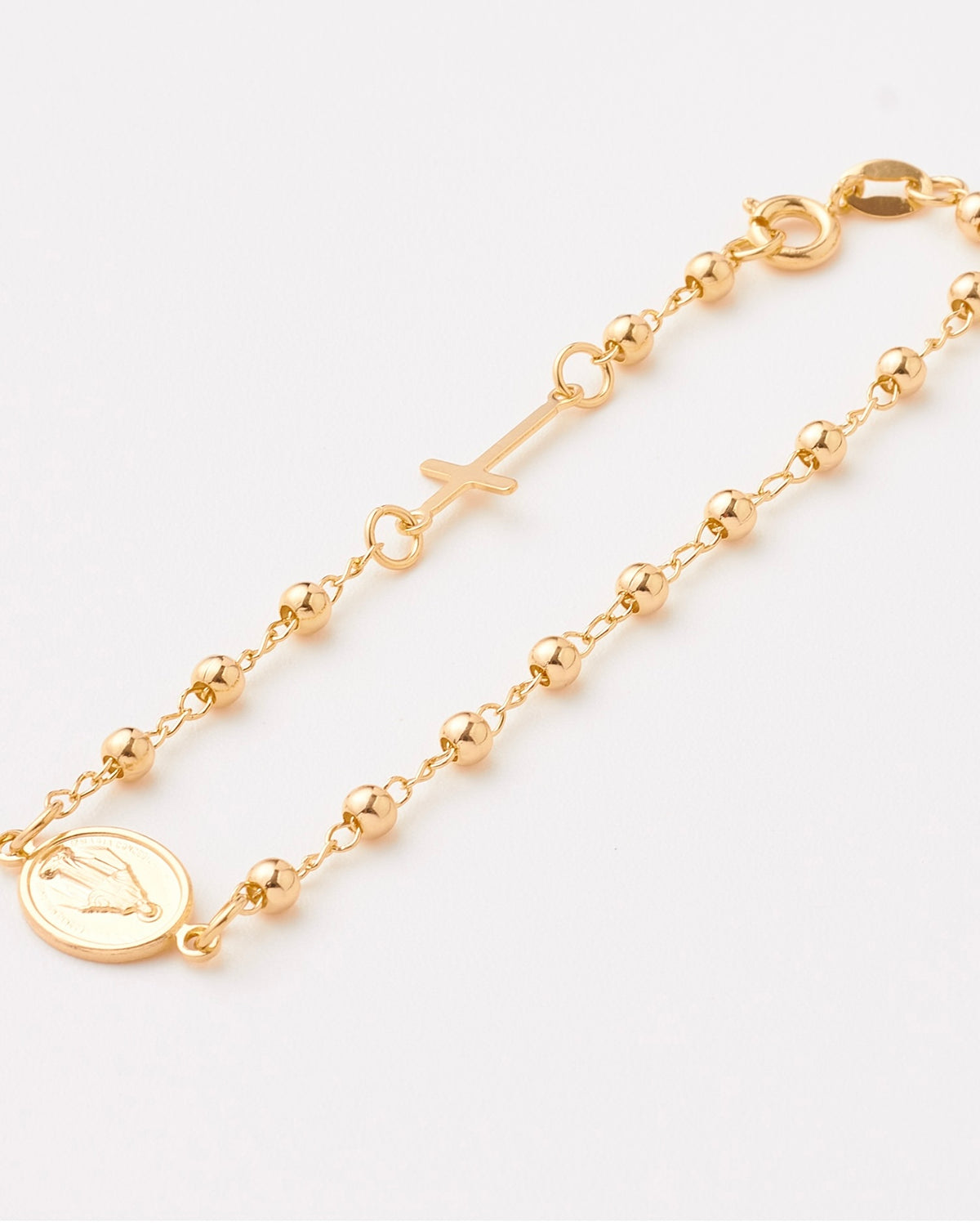 Pulsera Denario Milagrosa - 18cm x 3.2mm