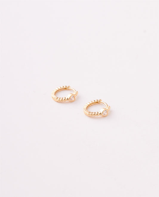 CANDONGAS CIRCON CRISTAL LOVE  - 14MM