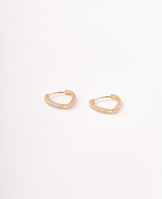 CANDONGAS LOVE CIRCONES CRISTAL - 16MM