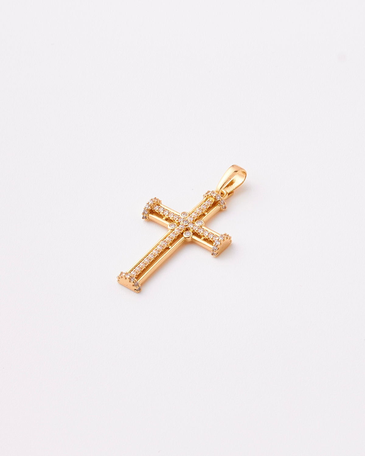 Dije cruz Pendulo Micro-circones