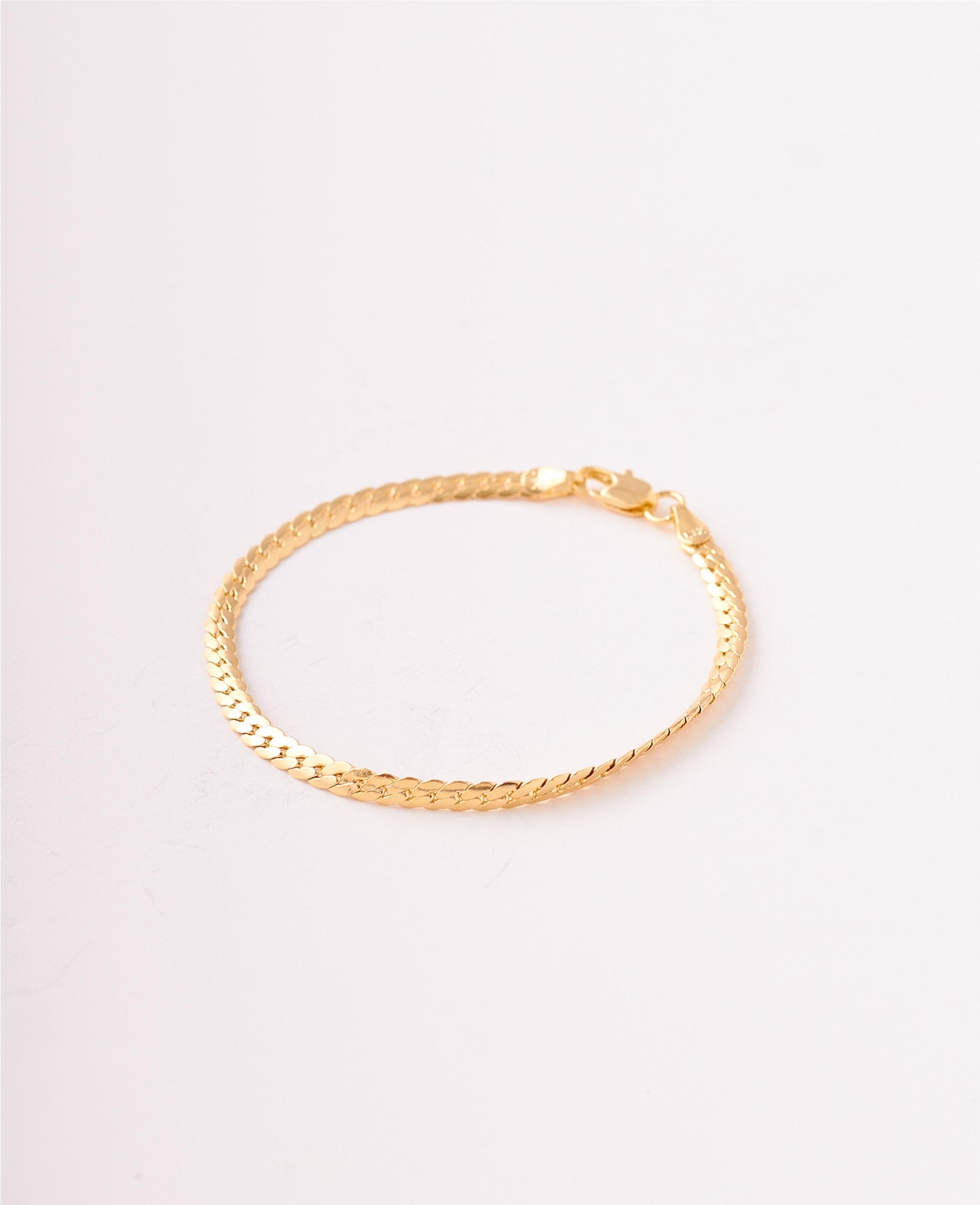 PULSERA TEJIDO  PLANO 18CM  2.5MM