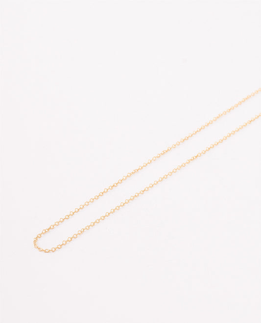 CADENA TEJIDO AROS LOVE - 40CM