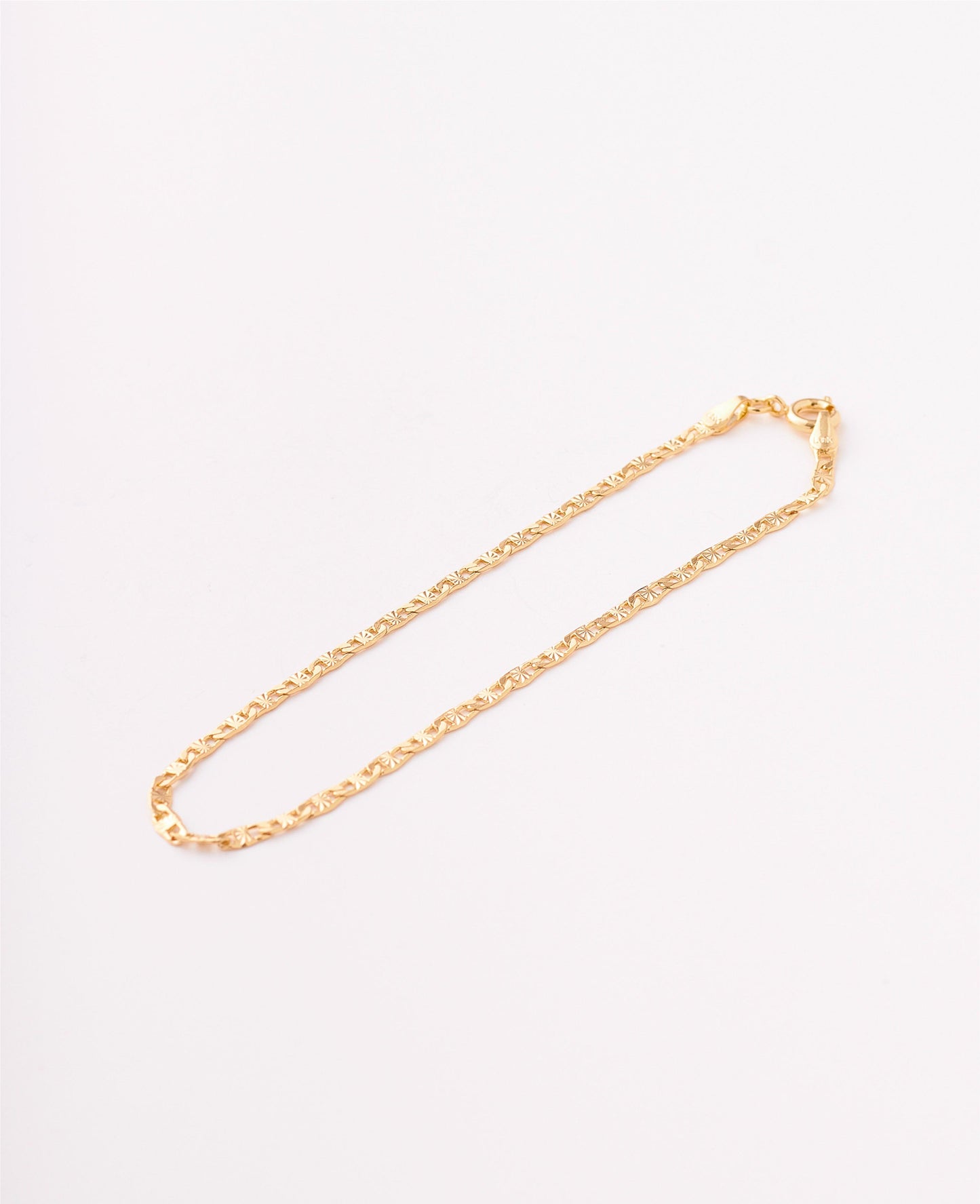 PULSERA ESCALERA DIAMANTADA - 20CM