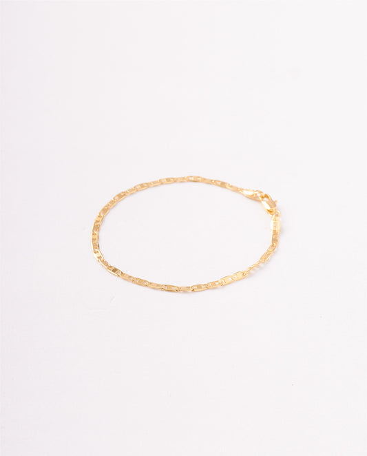 PULSERA TEJIDO ESCALERA PLANA - 18CM