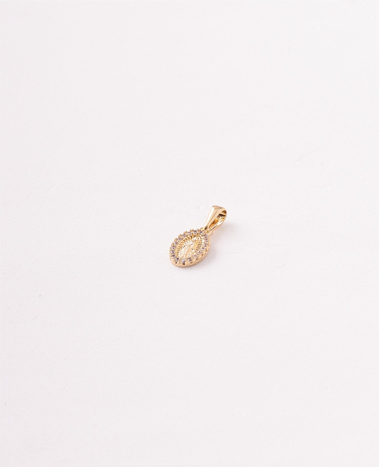 DIJE VIRGEN GUADALUPE MINI CIRCONES