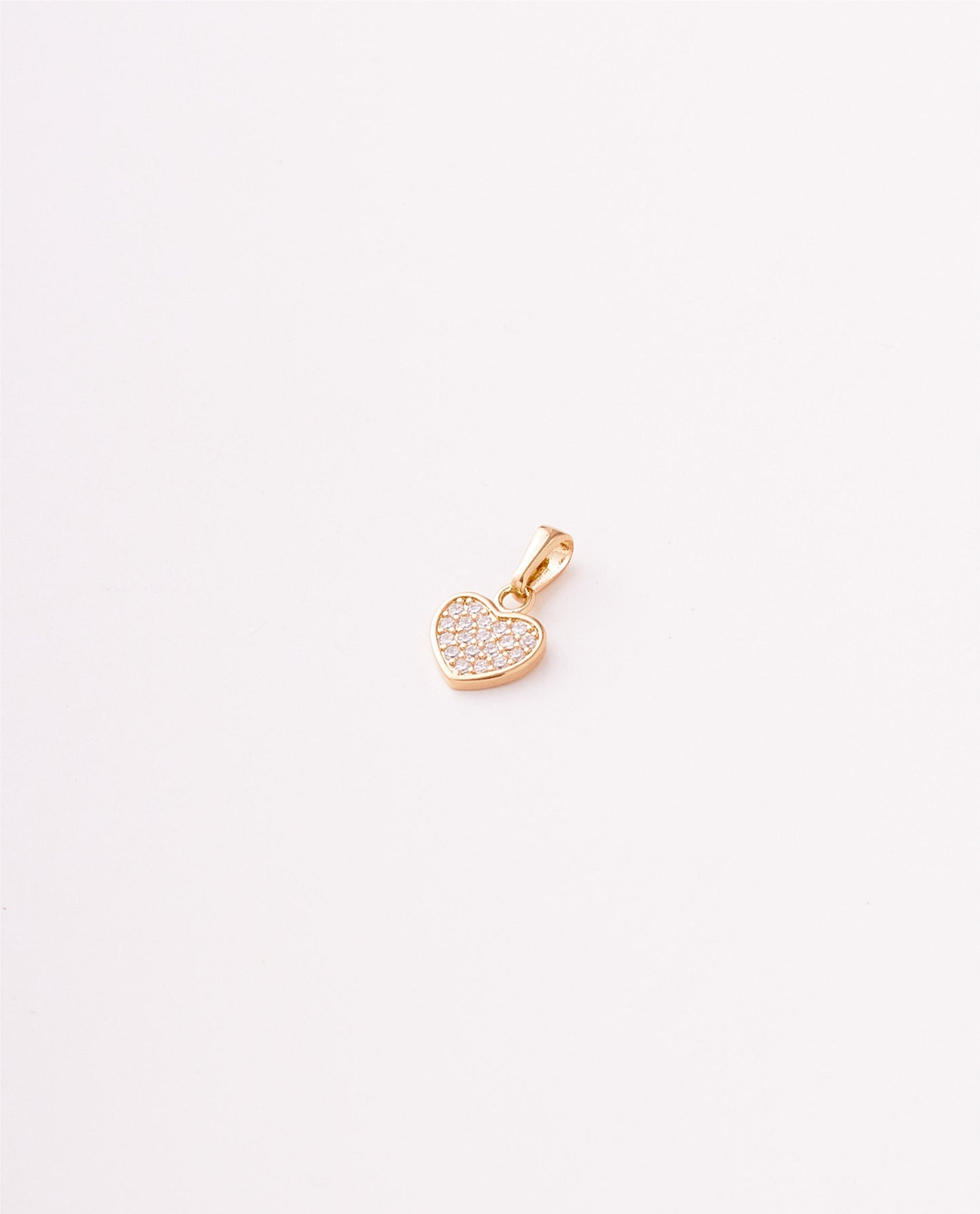 DIJE FIGURA CORAZON CIRCONES DE CRISTAL