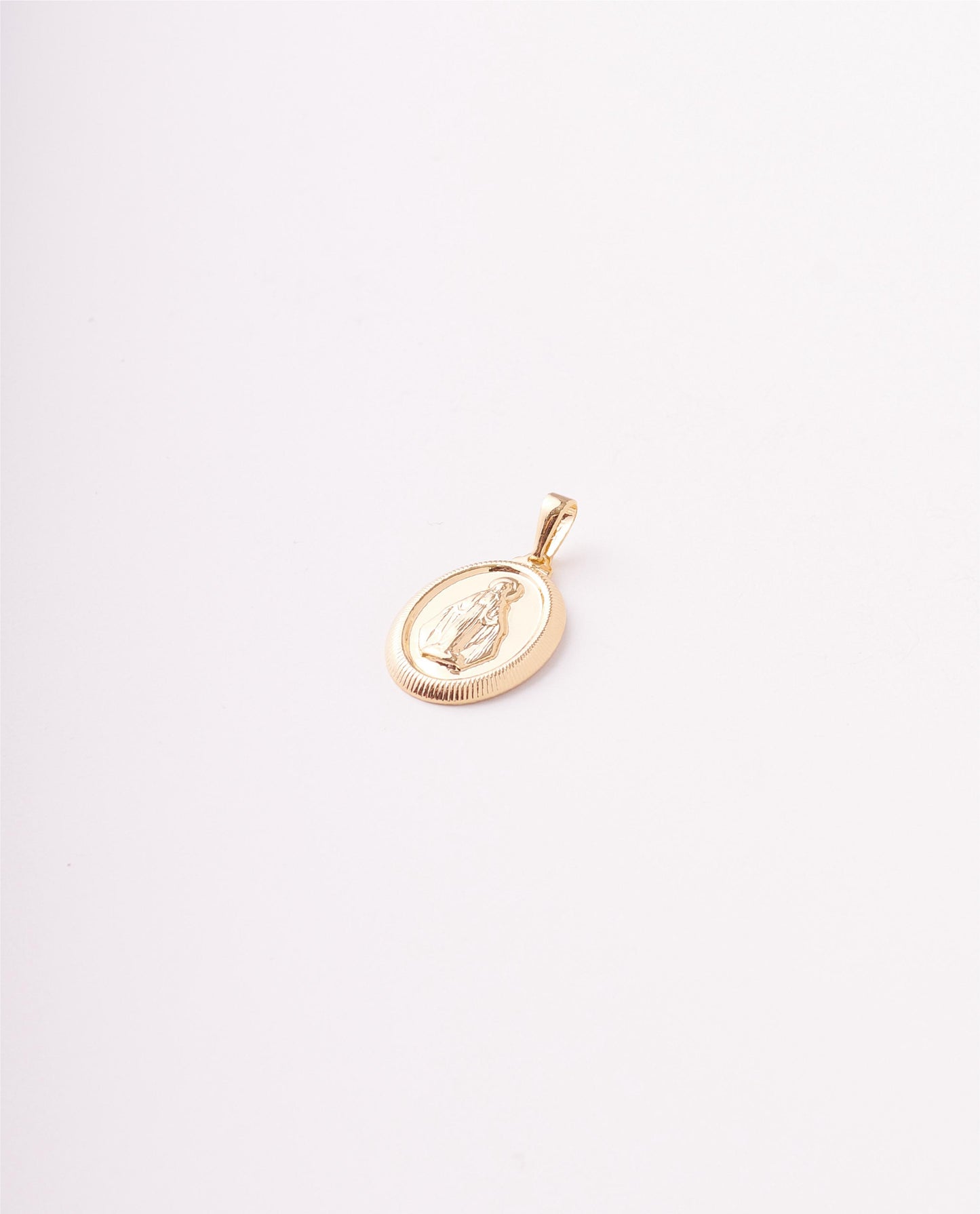 DIJE MEDALLA VIRGEN MILAGROSA - 15X27MM