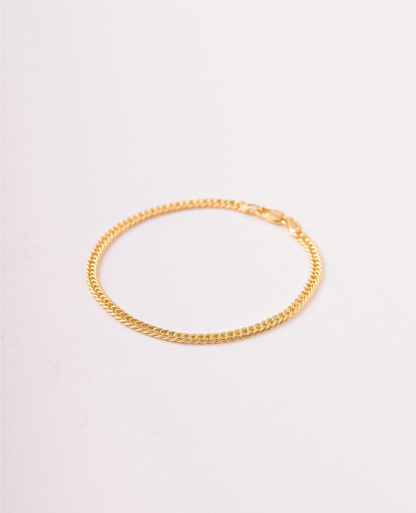 PULSERA CUBANA CONTINUA   18CM