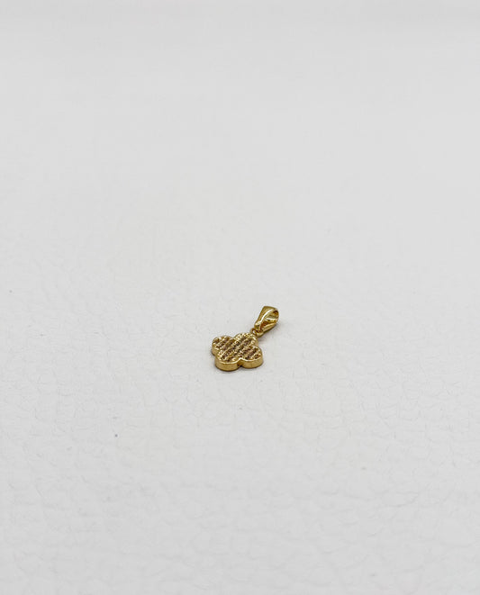 DIJE   TREBOL PIEDRAS
