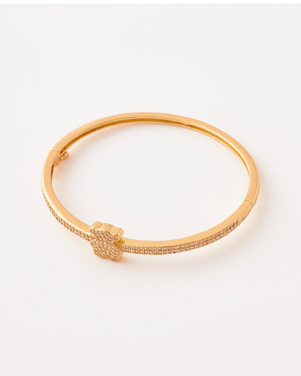 Pulsera Aro Oso T Circonado - 18cm