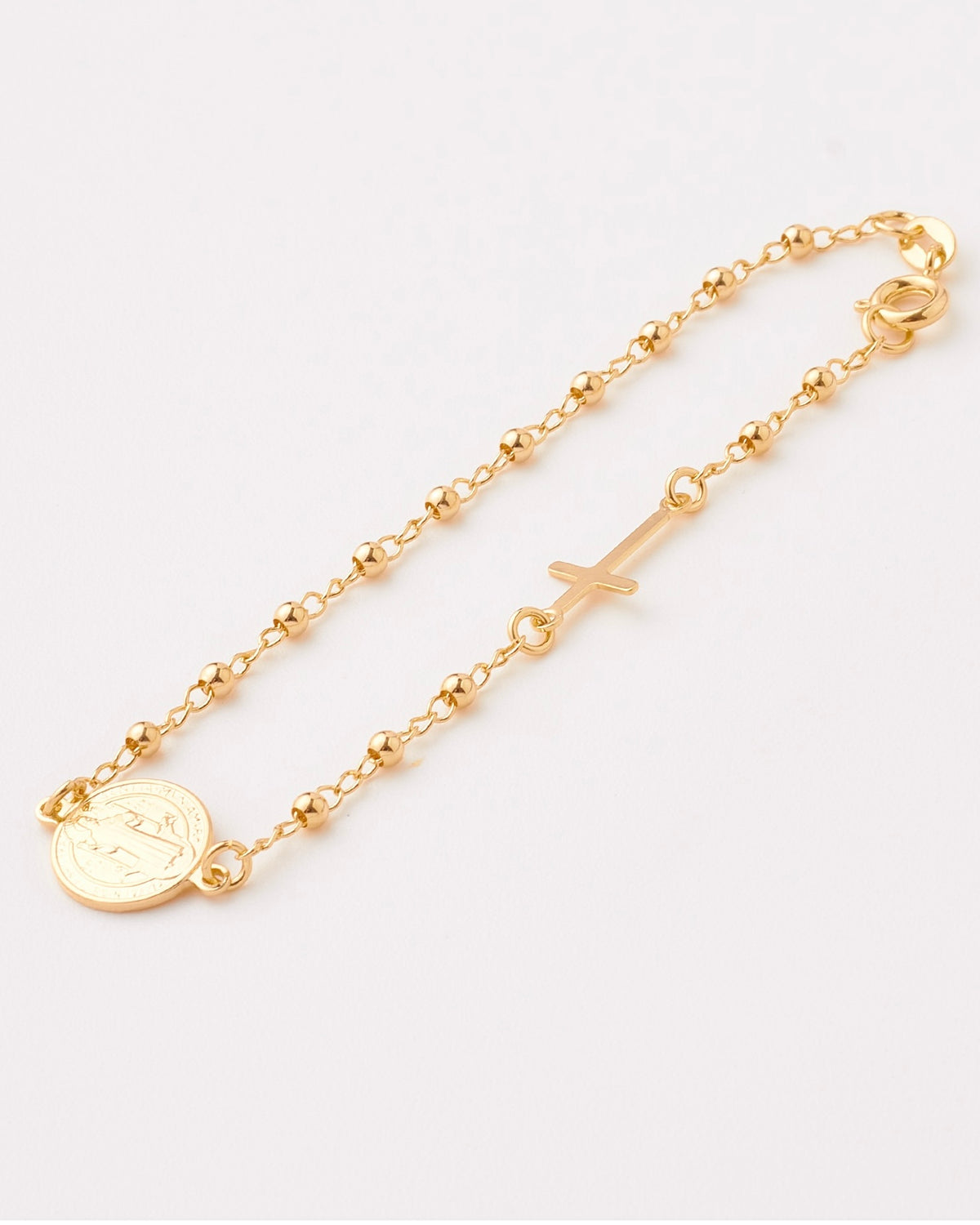 Pulsera Denario San Benito - 18cm x 2.5mm