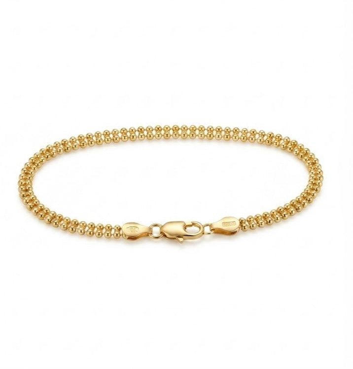 Pulsera Militar Doble Carril  - 18cm x 2mm