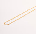 Cadena Tejido Cubana Plana - 60cm x 2mm