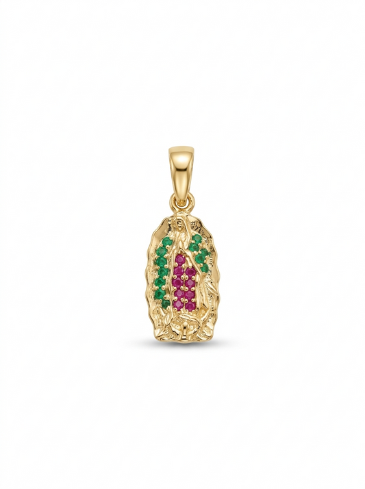 Dije Virgen De Guadalupe En Circones