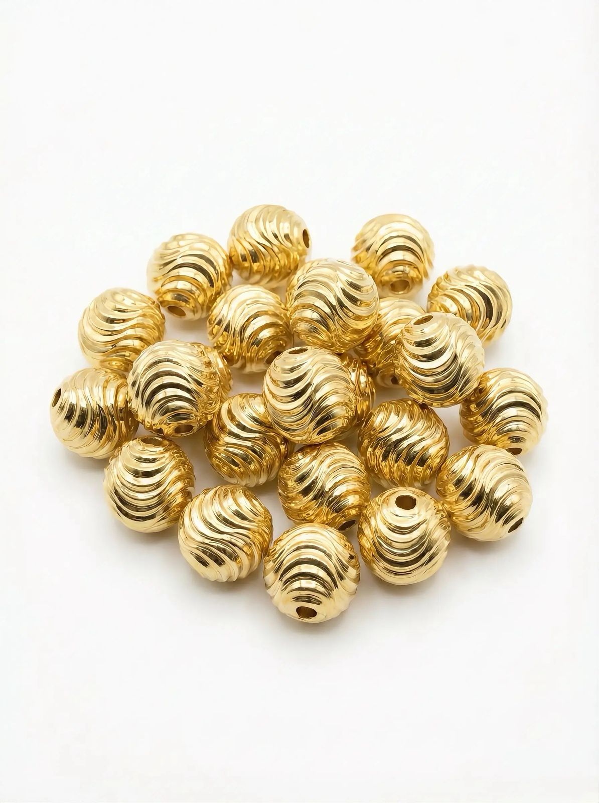 Balin Diamantado Ondas - 6mm