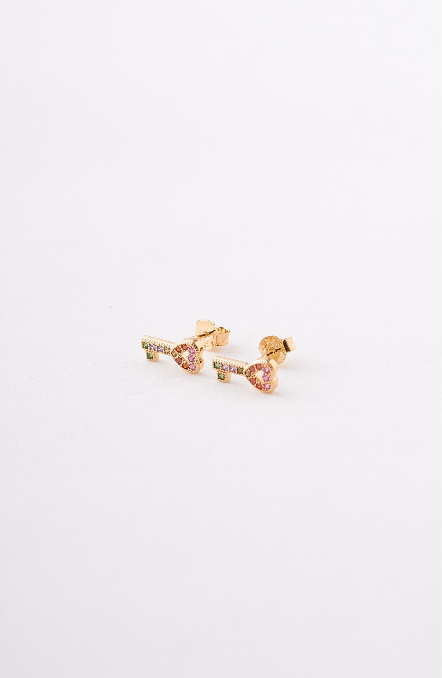 TOPOS LLAVE CORAZON CIRCONES MIX