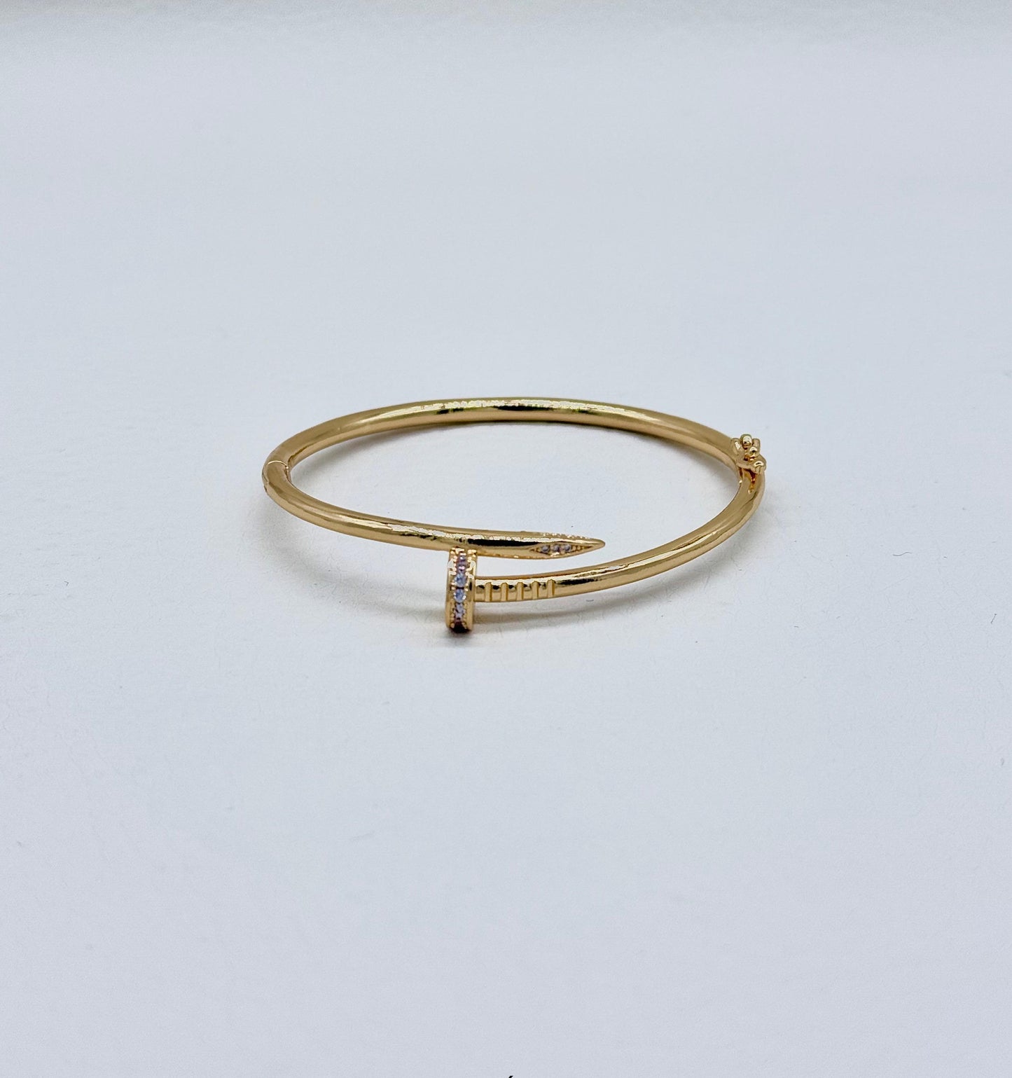 PULSERA AROS CLAVO CARTIER CIRCONES