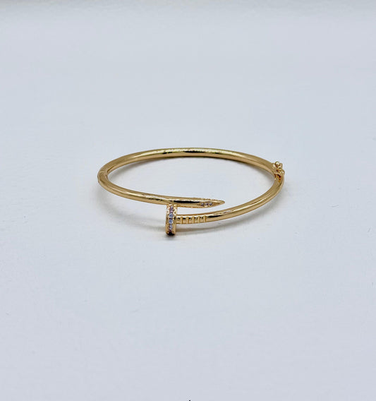 PULSERA AROS CLAVO CARTIER CIRCONES