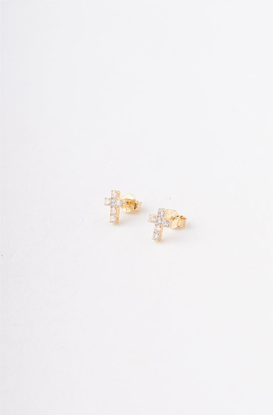 TOPOS CRUZ CIRCONES - 6X8MM