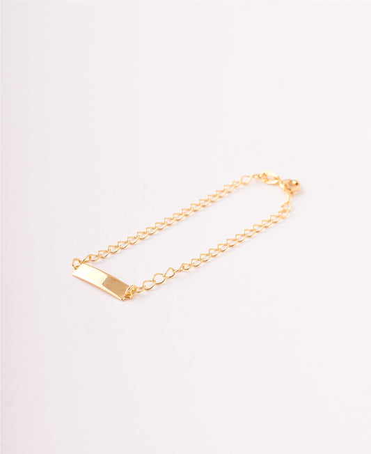 PULSERA PLACA 16CM